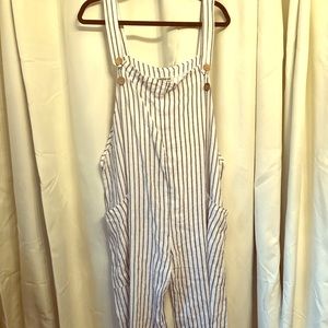 Linen Palazzo Style overalls